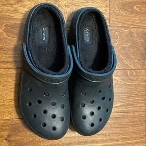 Size 13 Fuzzy Crocs